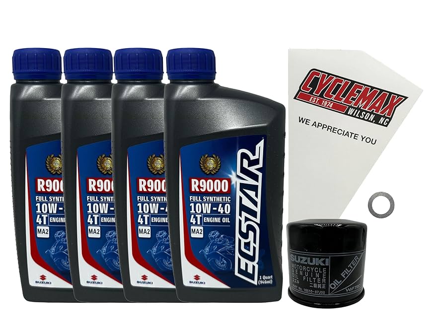 Amazon.com: Cyclemax Full Synthetic Oil Change Kit